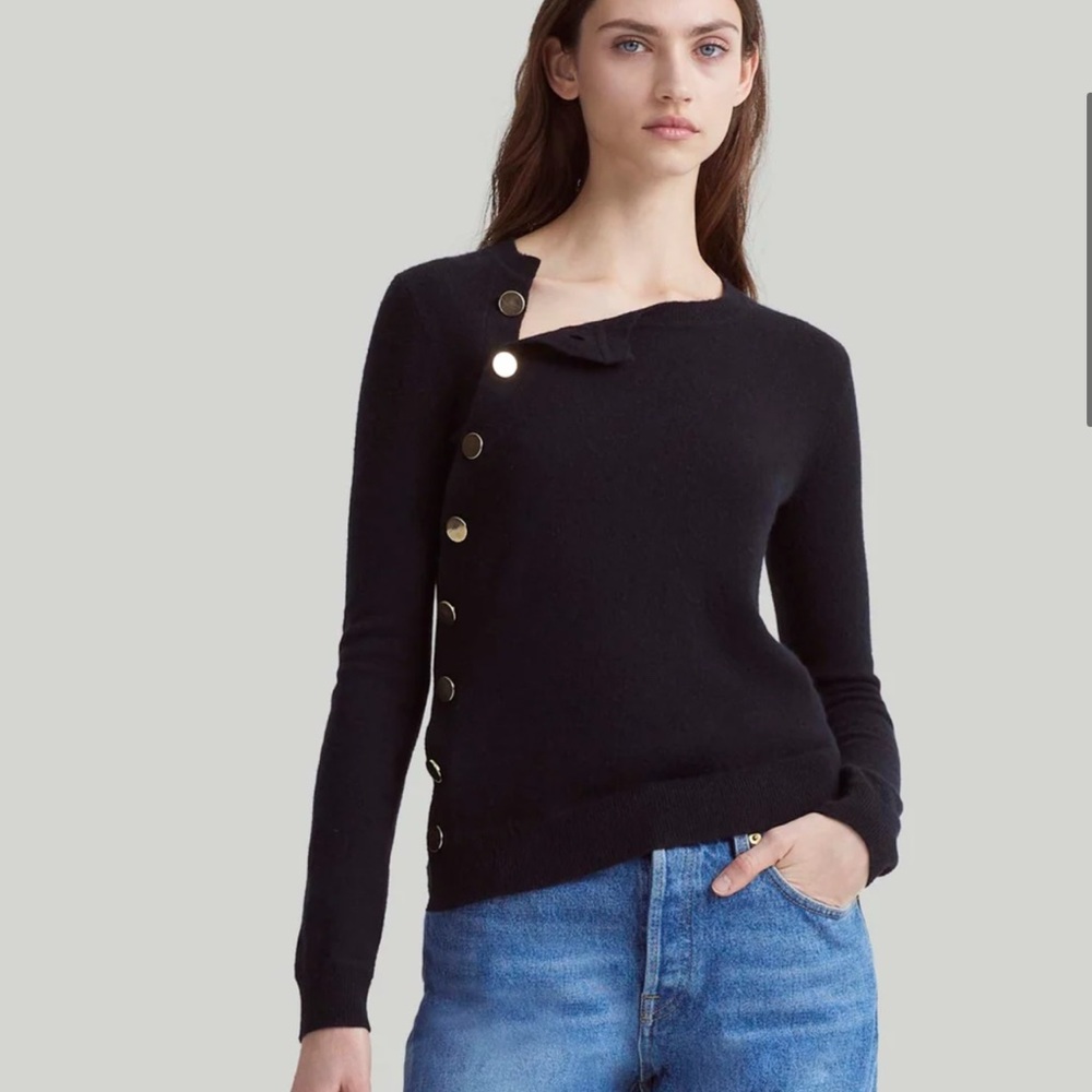 ALTUZARRA miramoto Cashmere sweater black